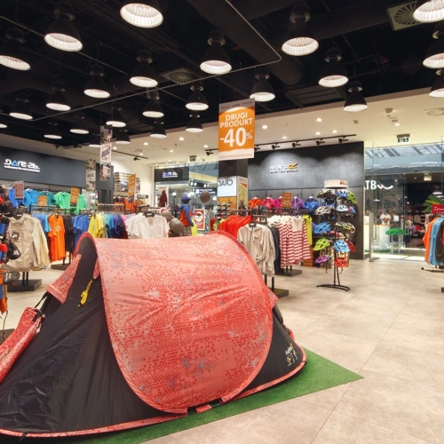 oświetlenie dla galerii handlowych producent