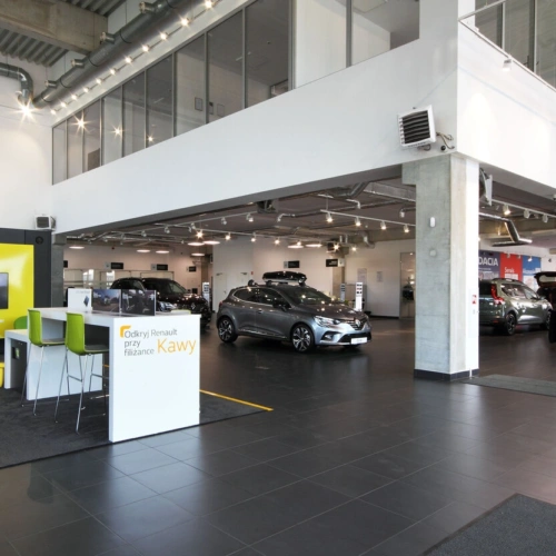 oświetlenie dla salonów samochodowych