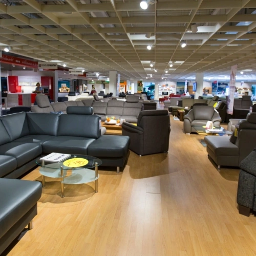 oświetlenie dla sklepów meblowych