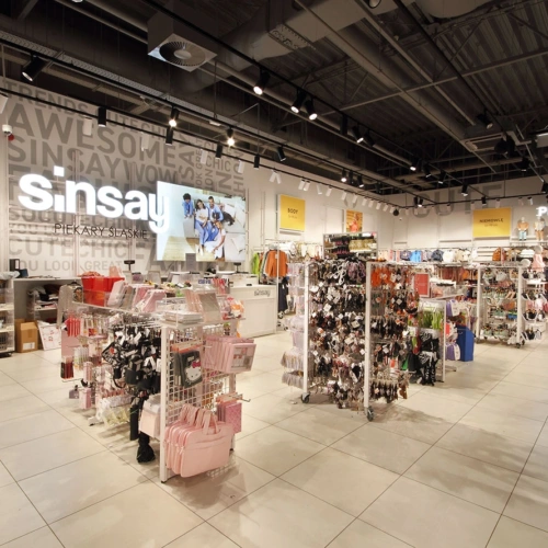 oświetlenie marketów